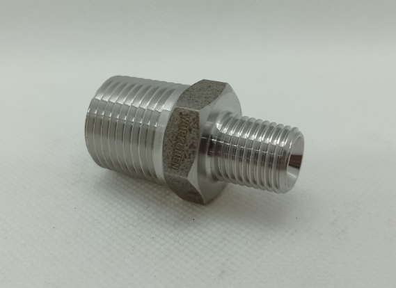 Adaptador Macho NPT Macho NPT 1N Inox SS 304 Utecsa