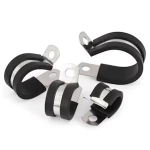 Abrazadera Sujecion Goma SS Inox 304