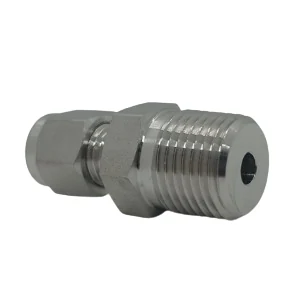 Conexión Tubo-Hilo Macho (UMI) NPT Instrumentación Inox SS 316