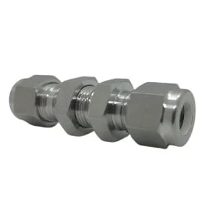 Pasamuro Roscado (UCI) Instrumentación Inox SS 316