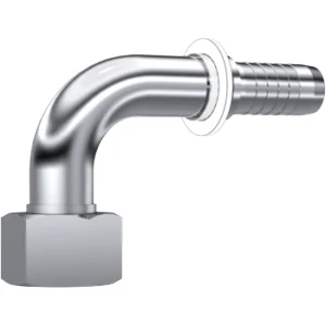 Conexión Manguera Hembra Métrica 90° Inox SS 316