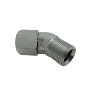 Adaptador Macho NPT-Hembra JIC Giratorio 45° (2NJ4)