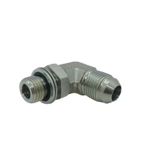 Adaptador Macho JIC-Macho Métrico Orientable 90° (1JH9-OG)
