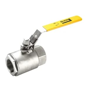 Válvula Bola 2 Vías Inox SS 316 3000 WOG NPT