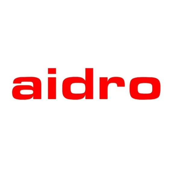 Logo de Aidro, válvulas hidráulicas distribuidas por UTECSA en Chile