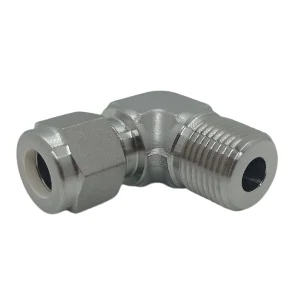Conexión Tubo- Hilo Macho 90° (JMI) NPT Instrumentación Inox SS 316