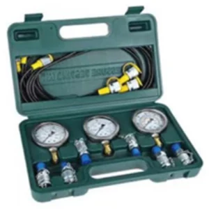 Maleta de Testeo Presión Hidráulica (Manómetros y Test Point) Kit1