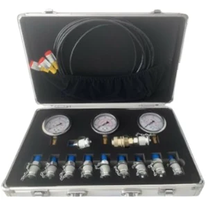 Maleta de Testeo Presión Hidráulica (Manómetros y Test Point) Kit2