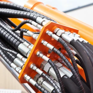Hoses of hydraulic machine