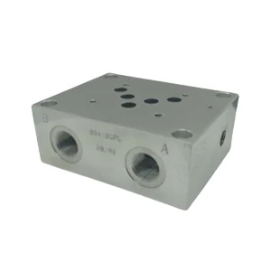 Sub Base Cetop 5 Lateral-Opuesta BSP (Cuerpo Aluminio)