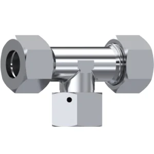 TEE Tubo-Tubo Hembra Central (TLI) Inox SS 316