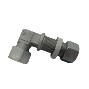 Unión Tubo Pasamuro Roscado 90° (JCA)