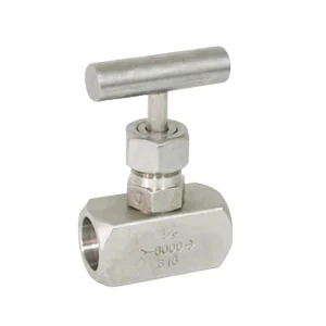Válvula Aguja Inox SS 316 6000 PSI NPT